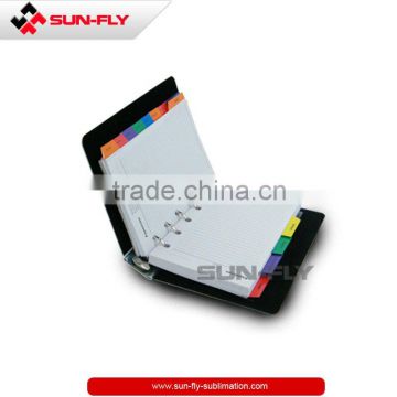 Sublimation Promotional /Printed /Photo /Printing Metal Note book (SFS-G06)