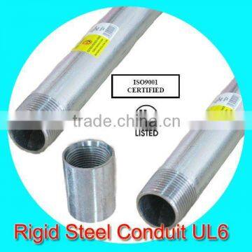 hot dip galvanized electrical rigid conduit steel pipe