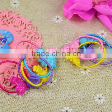 Hairband Kids Elastic Hair Bands Tie Elastic Children Rubber Carton Round Ball High Quality(20 Pcs) photo-6