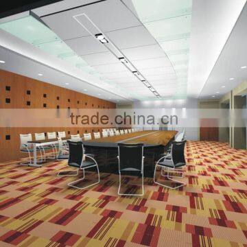 Good quality discount printed nylon material velour floor carpet