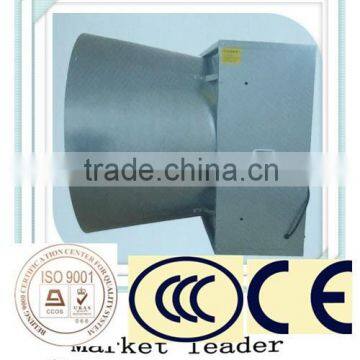 Shutter cone exhaust fan- fin systyem