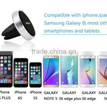Aluminum Design Sticky Gel Universal Air Vent Magnet Phone Holder for Promotion photo-4