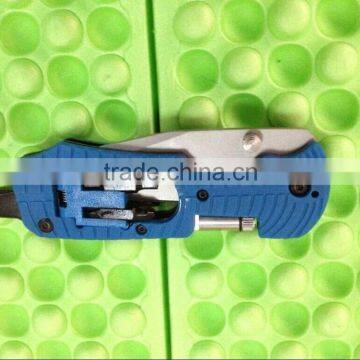 OEM Blue Outdoor Multi Knife With LED Flashlight photo-2