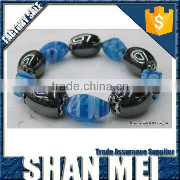 handmade men bracelet big beads magnetic bracelet jewelry