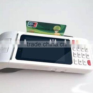 4 Inch Touch Screen Handheld Wirelss Mobile POS Machine with Thermal Printer ,3G,Wifi,Bluetooth,GPS