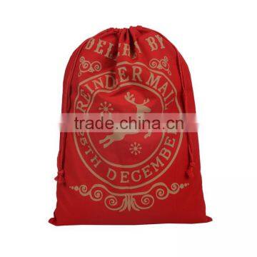 Monogram Christmas Burlap Santa Sack photo-6