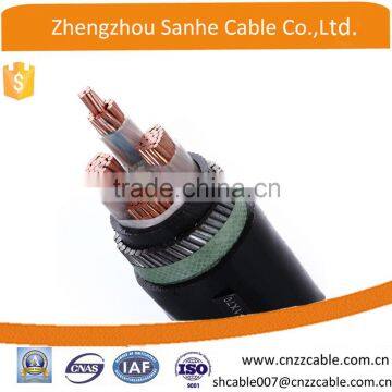 0.6/1Kv CU/AL XLPE Insulation STEEL WIRE armoured URD POWER cable