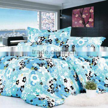 High quality bedding sets manufacturer cheap polyester microfiber bed sheet set
