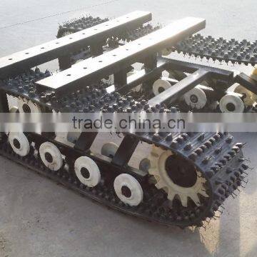 Rubber track chassis rubber track undercarriage