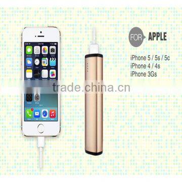 Promotional Gift Comfortable Handle Excellent Design Lipstick Size Power Bank 2600mah for Smartphone photo-5