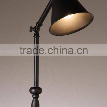 hot sale square base adjustable metal table lamp good for home decor