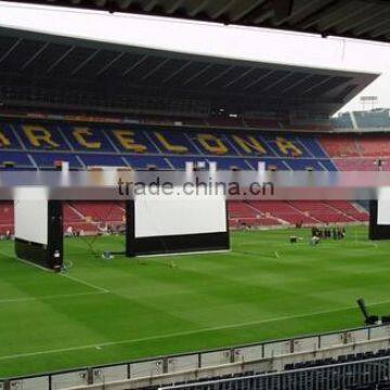 Football Field Use Big Inflatable Projector Screen