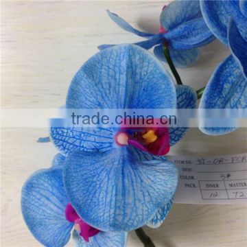 Hotel centerpiece decoration wedding blue orchid