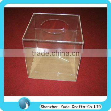 Handmade Acrylic Lucky Draw Box Wholesale Clear Lottery Box