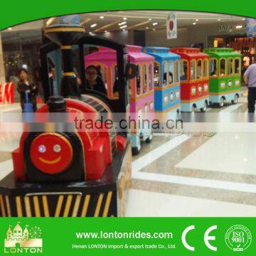 Hot Fiberglass Trackless Train Shopping Mall Train Wheels for Sale