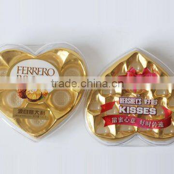 Wholesale Heart Shape Plastic Box