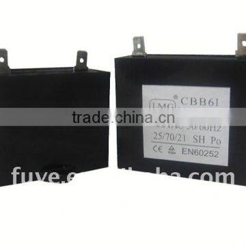 Motor Run fan capacitor CBB61