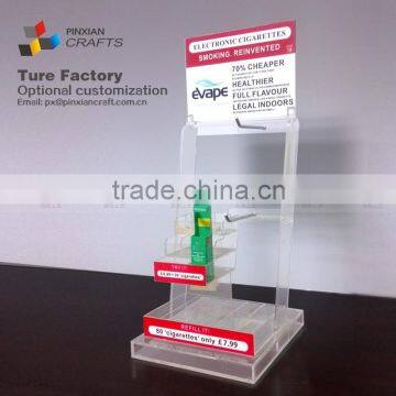 E-Cigarette E-Juice E-Liquid Bottle acrylic Display Case shelf stand