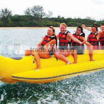 inflatable 0.9mm PVC banana boat