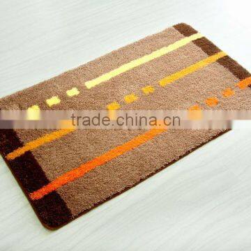 bedroom polyester anti slip mat