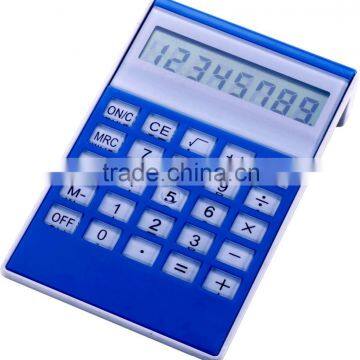 8 digits desktop crystal key water power calculator