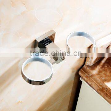 Bathroom Accessory With Brass Fancy Double Tumbler Holder for Hotel Family Use. photo-5
