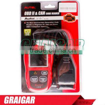 2015 New Arrival Autel AL319 On-Board Diagnostics OBD2 / CAN Code Reader Auto Fault Code Scanner Diagnostic tools