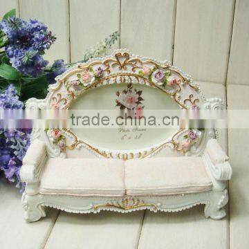 Wholesale Shabby chic decor Sofa Funny frame photo