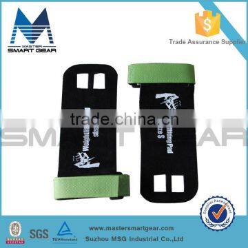 MSG Gym Leather Weightlifting Pads Grip