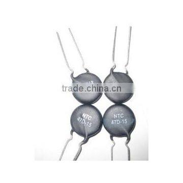 NTC Thermistor Power Current Limit Resistor Surge Arrestor 47D15 Diameter Mf72 Ntc Sensors photo-2