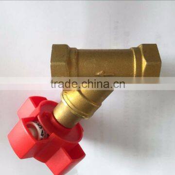 Brass lock balancing valve