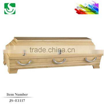 high quality teak cheap coffin