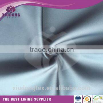 190T 54gsm taffeta /poly taffeta /taffeta lining