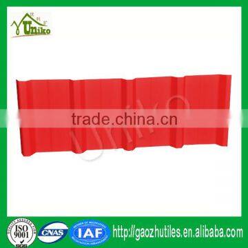 Red Cheap Anti-weathering Structural Insulated Impact Resistance Plastic Sheeting for Villa and Resident House