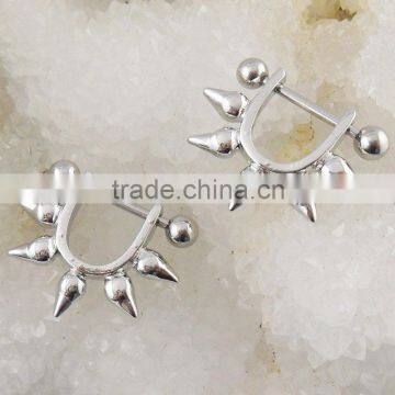 316L steel nipple ring piercing jewelry Hot sale pendant