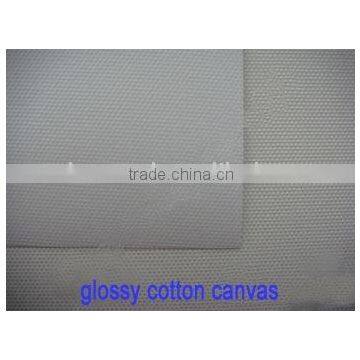 canvas/glossy cotton canvas/printing canvas