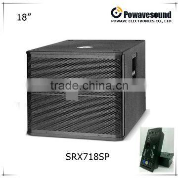 SRX718SP powavesound 18" high power subwoofer loudspeaker system professional speaker box stage speaker audio