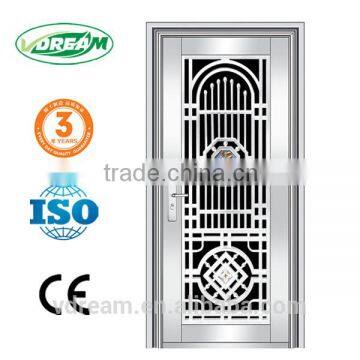 stainless steel flush door