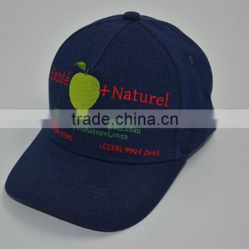 High Quality 6 Panels curve brim 3D embroidered baseball cap hats