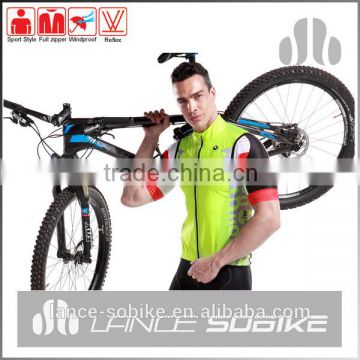 custom cycling vest reflective men motorcycle