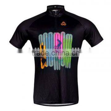 2014 new black summer short sleeve cycling clothes