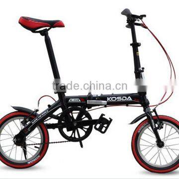 New Trade assurance supplier Light weight folding bike/Bicycle/Carbon steel frame bike