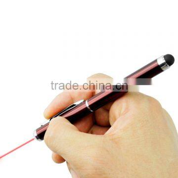 Innovative Touch Screen Pen With Built-in Laser Pointer And LED Light For Capacitive Touch Screen