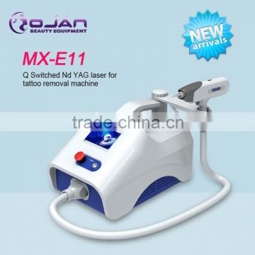 1064nm MX-E11 Aser Alibaba Q Switch Nd Yag Laser / Tattoo Removal Machine / Laser Tattoo Removal 0.5HZ