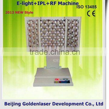 www.golden-laser.org/2013 New style E-light+IPL+RF machine tan skin lamps