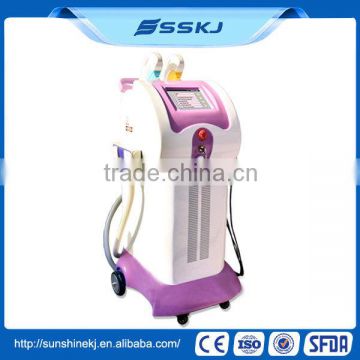 Hot selling 8 in 1 elight ipl cavitation rf nd yag laser meaningful beauty