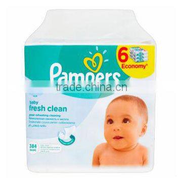 PAMPERS 6x64PCS Baby Fresh Wet Wipes