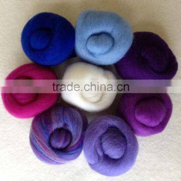 Dyed Australia Wool Top for Weaving photo-3