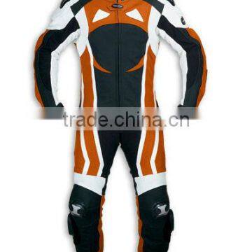 Men Motorbike Leather Suit Custome Made Motorbike Suit photo-3