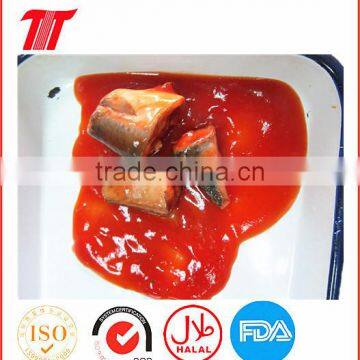 155g Canned Mackerel in Tomato Sauce